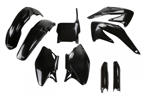 Full Plastic Kit black for Honda CRF 450 R (2004)